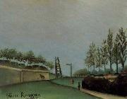 Henri Rousseau Fortification Porte de Vanves Spain oil painting artist